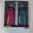 thumbnail image 4 of Contigo 32oz AutoSeal Fit Water Bottle 2-Pack Sangria Juniper New Damaged Box, 4 of 5