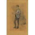 thumbnail image 2 of Whistler, James McNeill 21x32 Gold Ornate Wood Framed with Double Matting Museum Art Print Titled - Harper Pennington 1880, 2 of 4