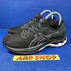 ASICS GEL-KAYANO 27 Women`s Size 7.5 Black White Athletic Running Shoes 1012A649