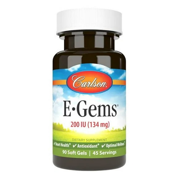 CARLSON LABS E-GEMS 200IU, 90 SOFTGELS