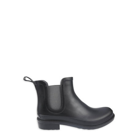 Time and Tru - Time And Tru Ladies Chelsea Rain Boots, Sizes 6-10 ...