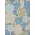 thumbnail image 2 of Addison Rugs Chantille Indoor/Outdoor Transitional Geometric Blue Machine Washable Rectangle Rug, 3' x 5', 2 of 8