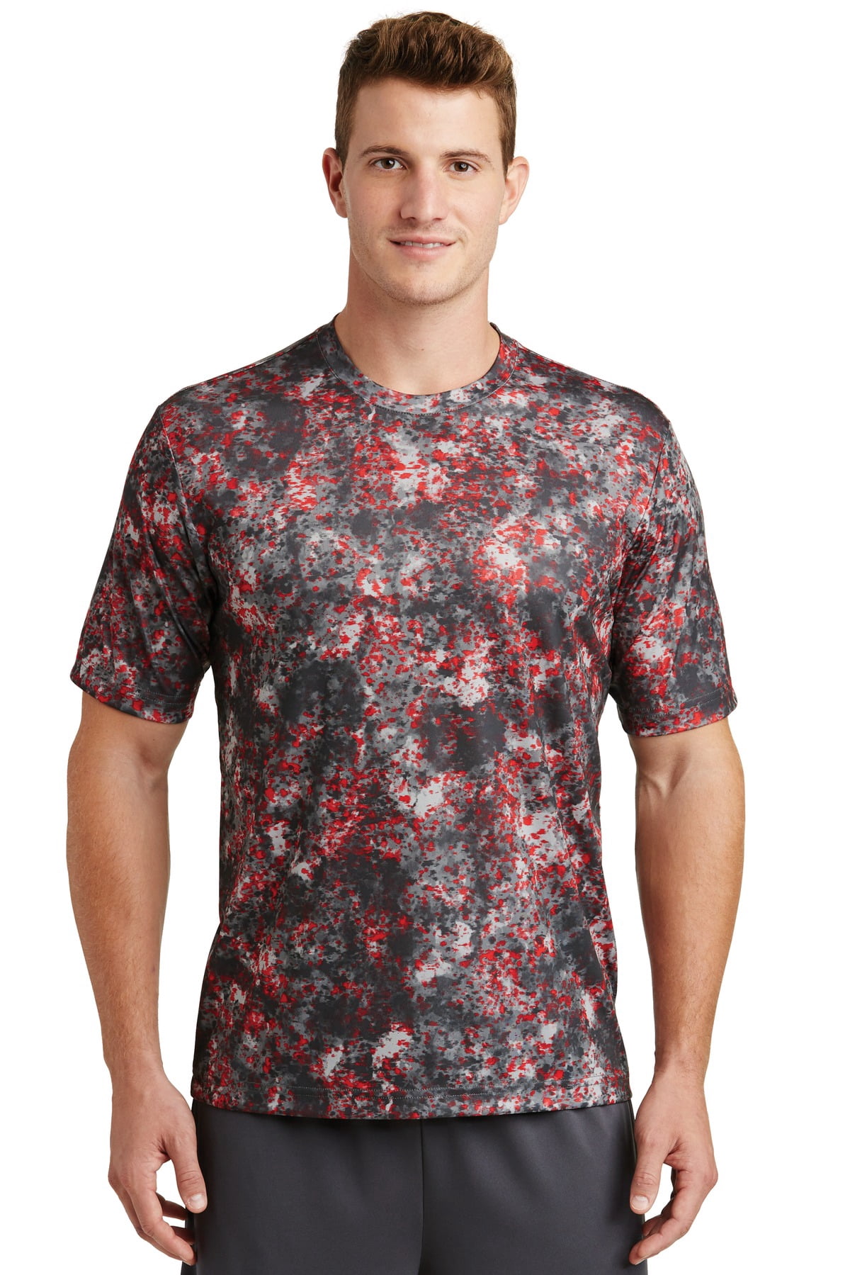 Sport-Tek ®  Mineral Freeze Tee. St330 Xs Deep Red