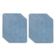 thumbnail image 1 of Uxcell Denim Iron-on Patches 12 Pcs Sew-on Fabric Patches for Jeans Clothing Repair Shades Decoration Kit Light Blue 5 x 3.7, 1 of 5