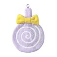 thumbnail image 2 of 2 Pieces Hand Towels with Hook, Cute Lollipop Hanging Hand Towel, 2 of 4