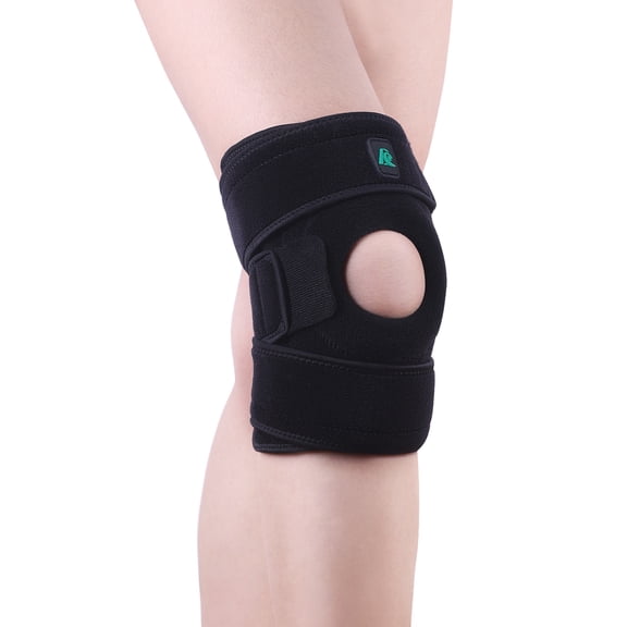 KD Adjustable Compression Knee Brace with Side Stabilizers for Meniscus Tear, Arthritis, Running, Workout