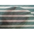 thumbnail image 4 of oneOone Cotton Silk Dark Teal Blue Fabric Chevron Geometric Quilting Supplies Print Sewing Fabric By The Yard 42 Inch Wide, 4 of 4