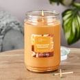 thumbnail image 2 of Mainstays Single-Wick Scented Glass Jar Candle, Salted Caramel Butterscotch, 20oz., 2 of 8