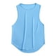 thumbnail image 5 of Ceisia Men's Stretchy Breathable Solid Color Loose Fit Crew Neck Sleeveless Sports Tank Top Gift, 5 of 7