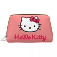 thumbnail image 1 of Hello Kitty Makeup Bags Stylish Large Capacity Cosmetic Bags Merch Girl Zipper Beauty Toiletry, 1 of 6