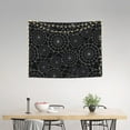 thumbnail image 2 of Hirioo Spider Web Black Print Tapestry Lightweight Fabric for Bedroom Aesthetic Home Wall Dorm Décor Living Room Decor 29x37 Inch, 2 of 8