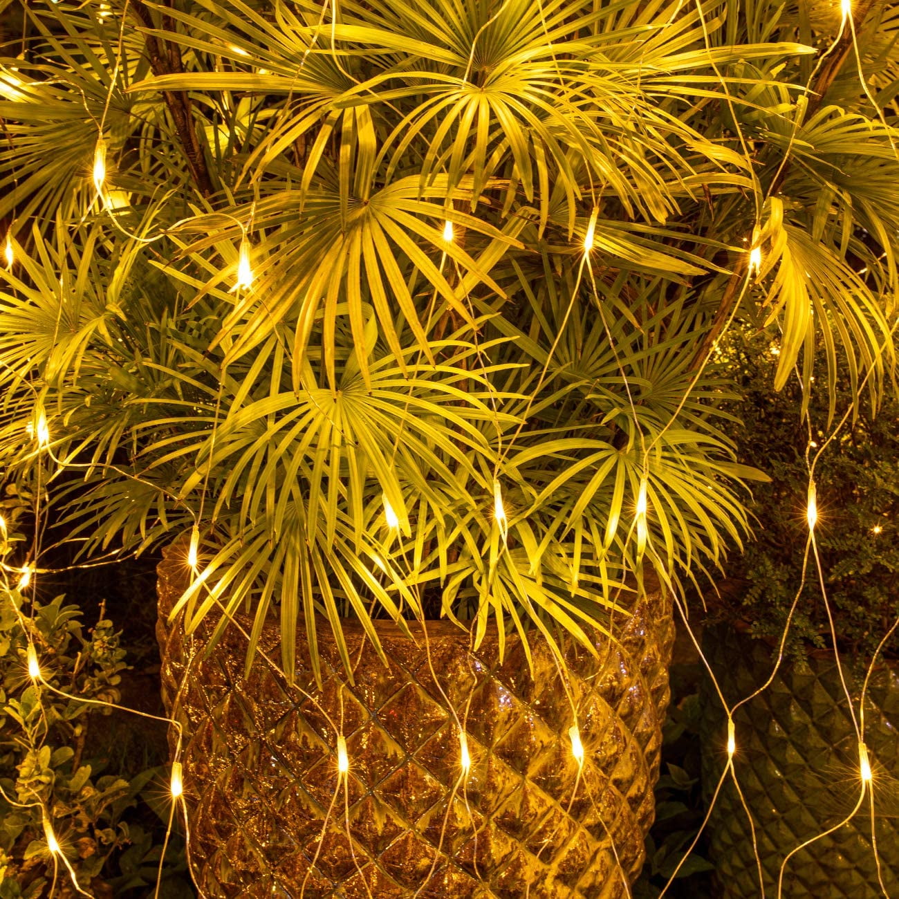 Bibana 200LED 6.6ftx9.8ft Christmas Net Lights,8 Modes Timer,Waterproof Extendable for Indoor/Outdoor Christmas Tree,Bush,Holiday Decor (Warm White)