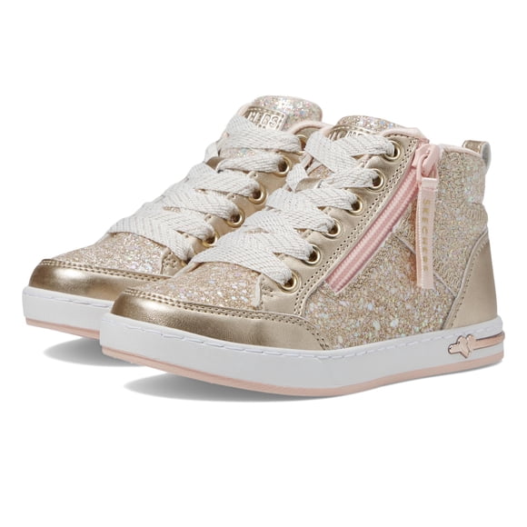 Zapatillas Skechers Shoutouts 2.0 con purpurina para niños y niñas, color dorado