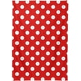 thumbnail image 6 of Coolnut 60"x60" Tablecloth White Polka Dot On Red Modern Table Cover for Home Decoration Spill Proof Cloth Washable for Dinner Picnic, 6 of 6