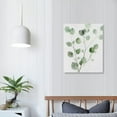 thumbnail image 4 of COMIO Botanical Plant Canvas Wall Art, Framed Boho Wall Decor for Bathroom, Minimalist Aesthetic Bedroom Wall Art, Sage Green Eucalyptus Leaf Prints for Office, 4 of 5