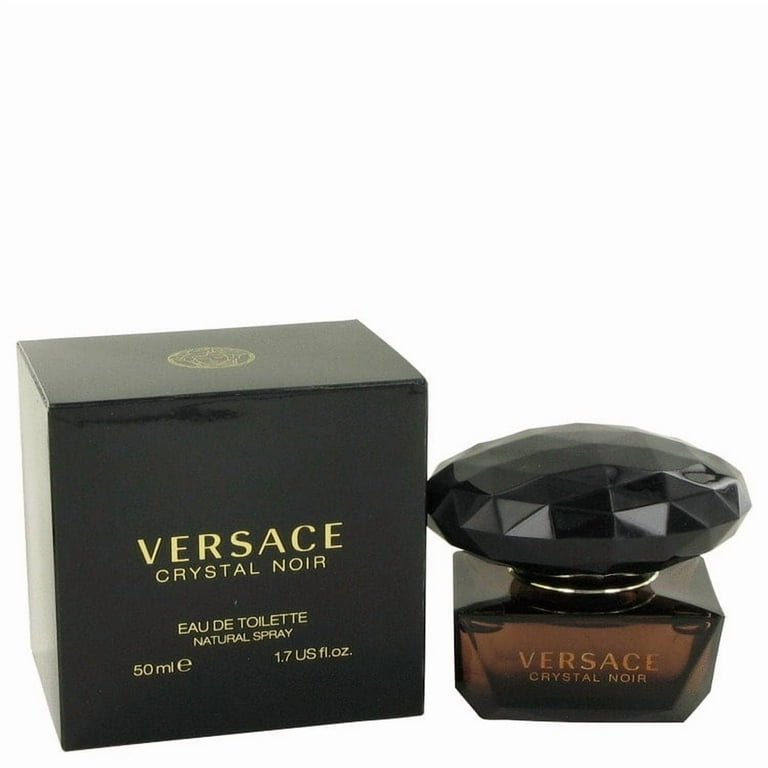 VERSACE Crystal Noir Eau de Toilette Perfume Spray for Women, 1.7
