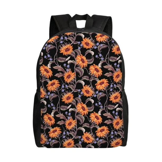 Balery Sunflowers Mochila - Mochila Estilosa y Duradera para Laptop de 15 Pulgadas con Tela Oxford Impermeable