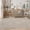 Beige-gray, variant on CAROMIO 2' x 6' Beige-gray Washable Scalloped Solid Runner Rug for Kitchen Braided Print Indoor Carpet Non-Slip Home Decor
