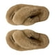 thumbnail image 2 of Zapatillas peludas para mujer, puntera abierta, estilo de banda cruzada, cálidas y suaves, de lana Artificial, zapatillas de casa para dormitorio y hogar, 2 of 8