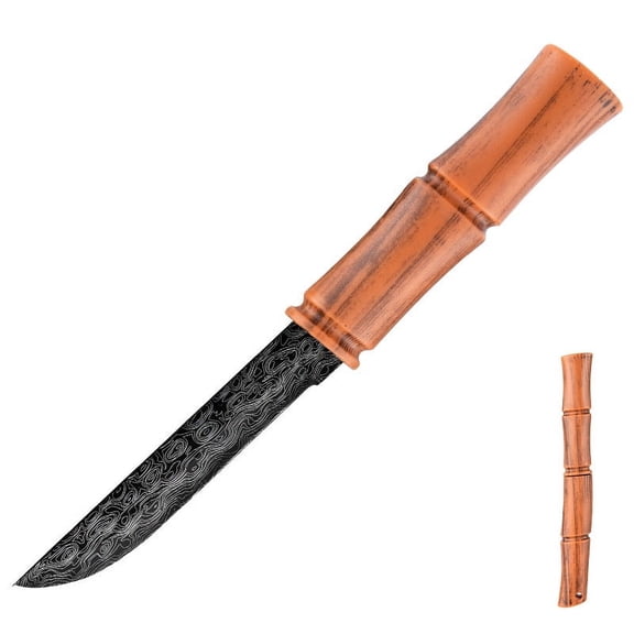 Portable Mini Pocket Knife for Men And Women, Stainless Steel Fruit Knife, Barbecue Knife, Perfect for Camping, Backpacking and Outdoor Adventures - Durable High-Hardness Blade Black