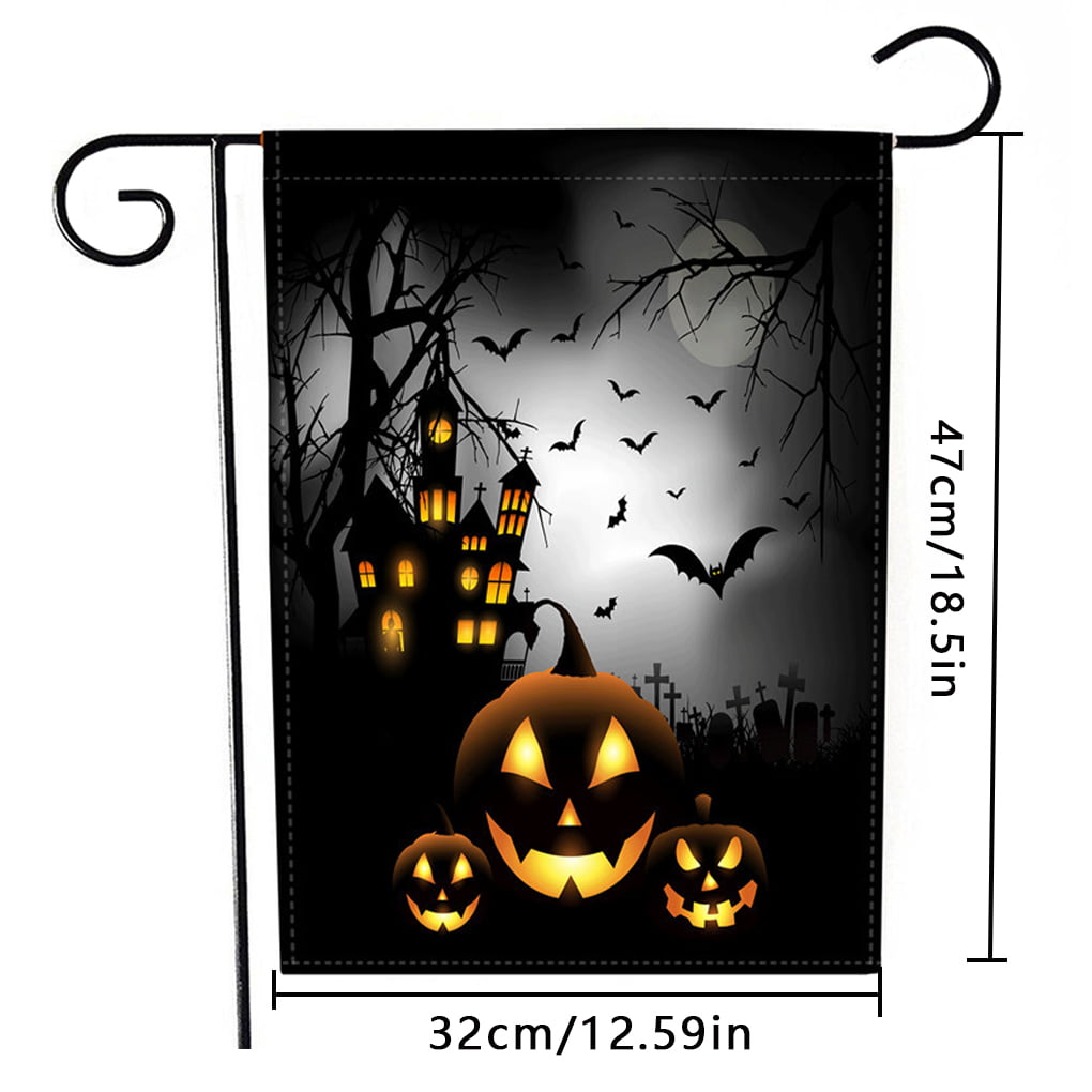 HALLOWEEN PARTY 3 GHOSTS FLAG 5' x 3' Kids Trick or Treat Happy Spooky Ghost 