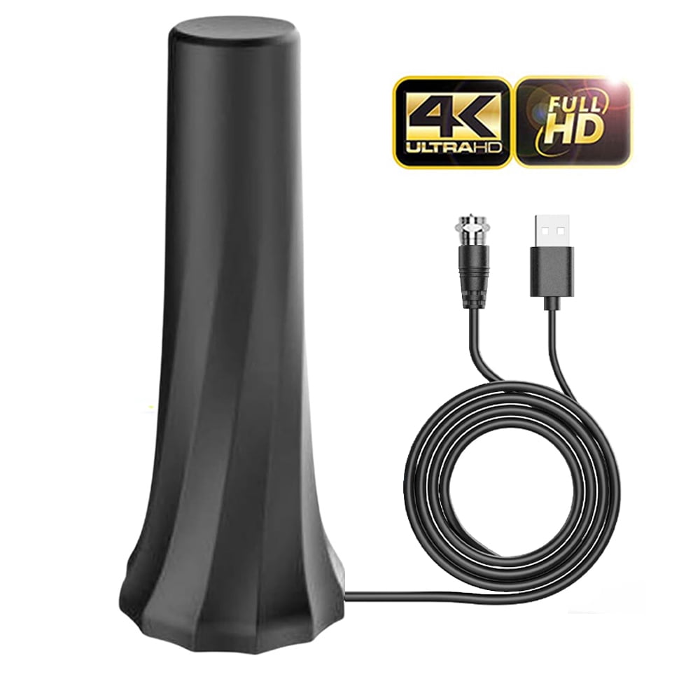 Dododuck HD Digital Antenna 2023 | 500 Miles Range | Indoor/Outdoor | High Gain TV Antenna | Supports 4K, 1080p, Older Smart TVs (Model 2032)