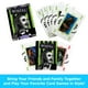 thumbnail image 2 of Baraja de cartas AQUARIUS con temática de Beetlejuice con licencia oficial, 2 of 7