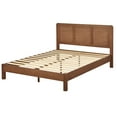 thumbnail image 3 of Lifestorey  Larkin Mid-Century Queen Platform Bed White, 3 of 4