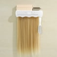 thumbnail image 4 of Soporte de extensión de cabello profesional Macarena organizador liviano blanco, 4 of 8
