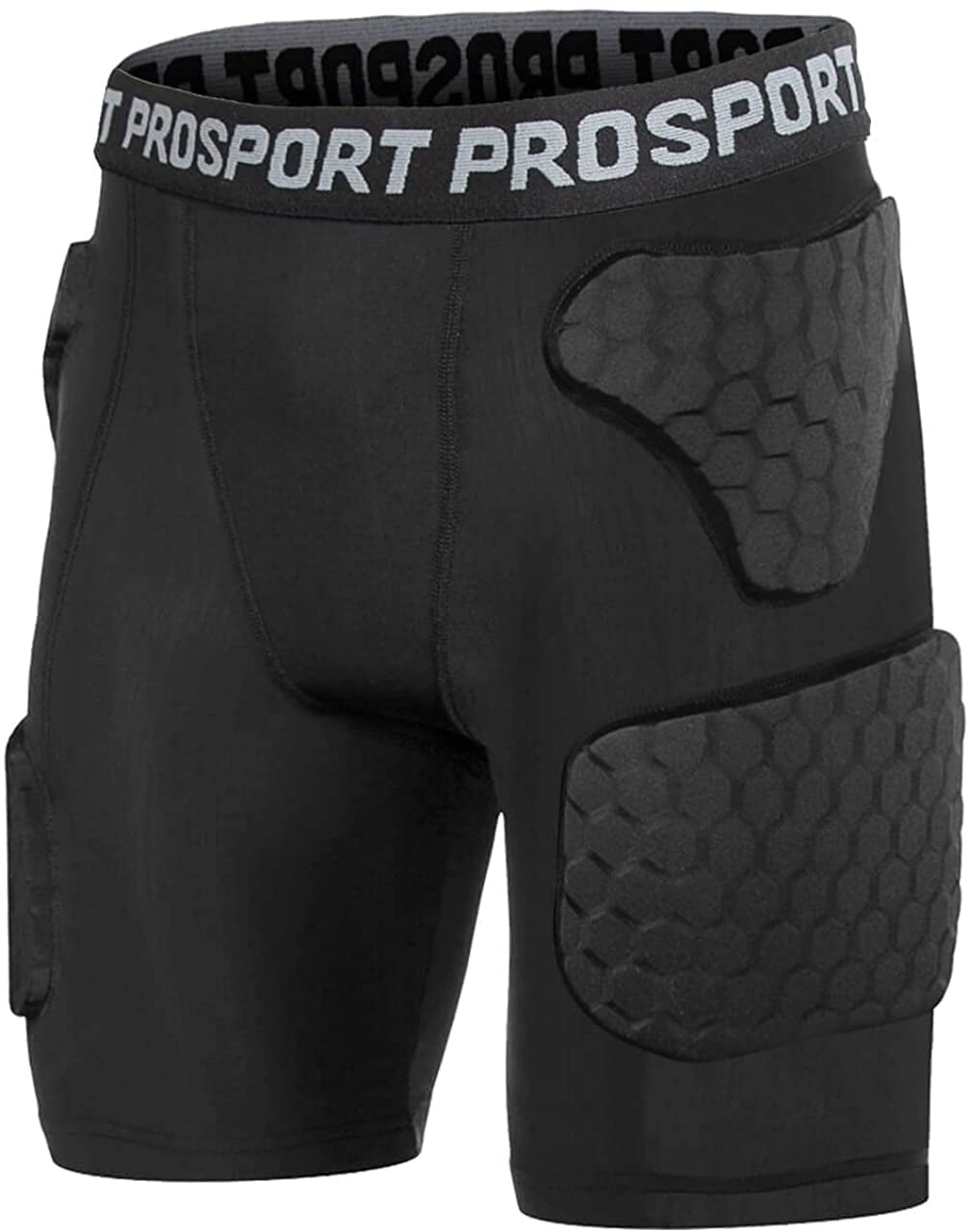 TUOY Youth Boy's Padded Compression Shorts Rib Chest Protector