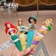 thumbnail image 2 of Bolígrafo con personaje en 3D original de Disney, sirena, Jasmine, Bell y Rapunzel, 2 of 4