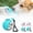 Blue with print, variant on Pawsip Stainless Steel Travel Bottle, Foldable Pet Water Bottle, Portable Dog Water Bottle for Small Dog Walking, Hiking & Travel, Leak-Proof & Compact Dog Travel