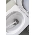 thumbnail image 4 of Escobilla Y Soporte Para Inodoro, Escobilla Y Escobillas Pequeñas De Silicona Antibacteriana, Con Filtro De Agua Y Base De Secado Rápido, Accesorios De Baño, Blanco, 4 of 5