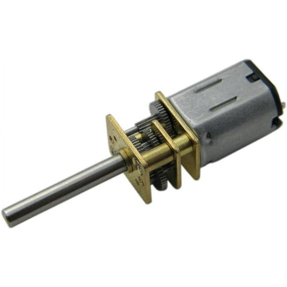CHANCS Small DC Gear Box Motor N20 6V 150RPM Shaft Length 20mm