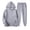 Dark GrayA&34^0709K, variant on Fabrcox M-5XL Mens 2 Piece Sweatsuits Fleece Mens Joggers and Hoodie Set Causal Athletic Gym Sweatshirt Joggers Tracksuits Black 5XL