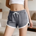 thumbnail image 4 of RYDCOT 3 Pack Womens Pajama Shorts Summer Casual Lounge Sleep Short Soft Comfy Pajama Bottoms with Pocket Gray, 4 of 7