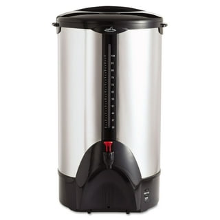 Modern Coffee Percolator 30 Cup Commercial Large Capacity Urn 5.2L/175Oz  1000W 