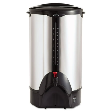 Coffee Pro Rdi Usa 100-cup Percolating Urn, Stainless Steel
