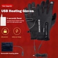 thumbnail image 3 of Usb Heating Cycling Gloves, Winter Outdoor Heating Gloves, Touch Screen, Windproof And Warm R6k8, 3 of 8
