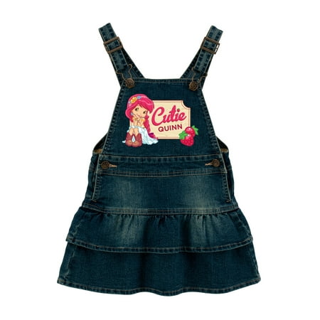 Personalized Strawberry Shortcake Country Cutie Toddler Denim Dress