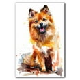thumbnail image 3 of Finnish Spitz Dog Canvas Wall Art Prints,Watercolor Dog Art Canvas Painting Poster,Pet Canvas Painting Puppy Artwork 8x12 inches, 3 of 6