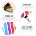 thumbnail image 6 of HOOWIFFY Strawberry Pattern Soft Cotton Pet Nest Bed for Hamsters and Small Pets Cozy Comfortable Sleeping, 6 of 8