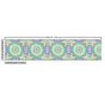 thumbnail image 3 of Ambesonne Retro Fabric by the Yard Upholstery, Hippie Ethnic Rainbow Mandala, 1 Yard, Multicolor, 3 of 5