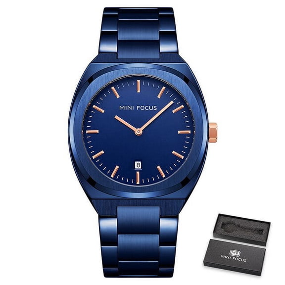 MINI FOCUS Mens Watches Top Brand Luxury Fashion Wrist Watch Men Waterproof Gold Stainless Steel Relogio Masculino Reloj Hombre