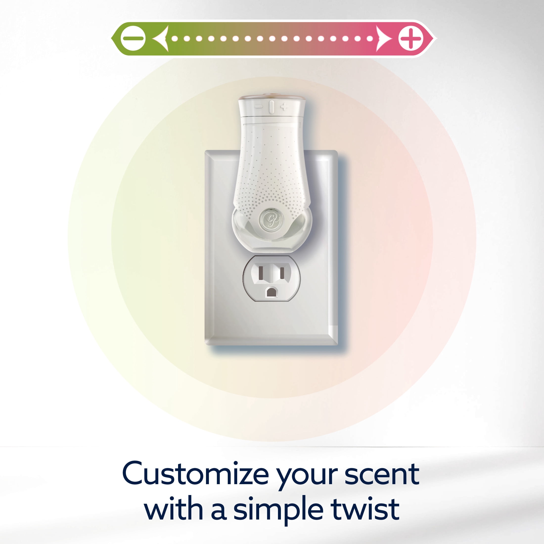 Glade® PlugIns® Refills with CustomScent Technology, Melon & Cherry Blossom, 2 Refills