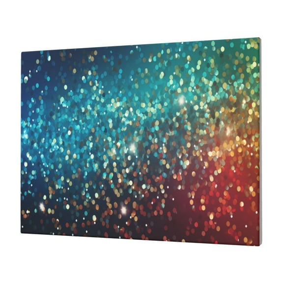 Logiee Colorful Rainbow Glitter Print Canvas Wall Art,Canvas Picture Prints with Frame, Wall Art Decorative,Canvas Decorative,Suitable for Living Room Bedroom Office Room 30x40