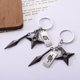 thumbnail image 5 of Llavero Naruto Anime Kunai Shuriken Konoha Ninja para llaves de coche, bolso, mochila, baratijas, llavero, accesorios, joyería para mujer y hombre, regalo, 5 of 5