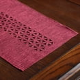 thumbnail image 3 of Los caminos de mesa bellamente cortados con láser con patrones son adecuados para reuniones en el hogar en interiores y exteriores, bodas y vestidos festivos., 3 of 4