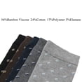 thumbnail image 3 of Lavencious Mens Bamboo Dress and Pattern Socks 5 Pairs for Men Shoe Size 7-12, Sock Size10-13, 5 Pairs, 3 of 7