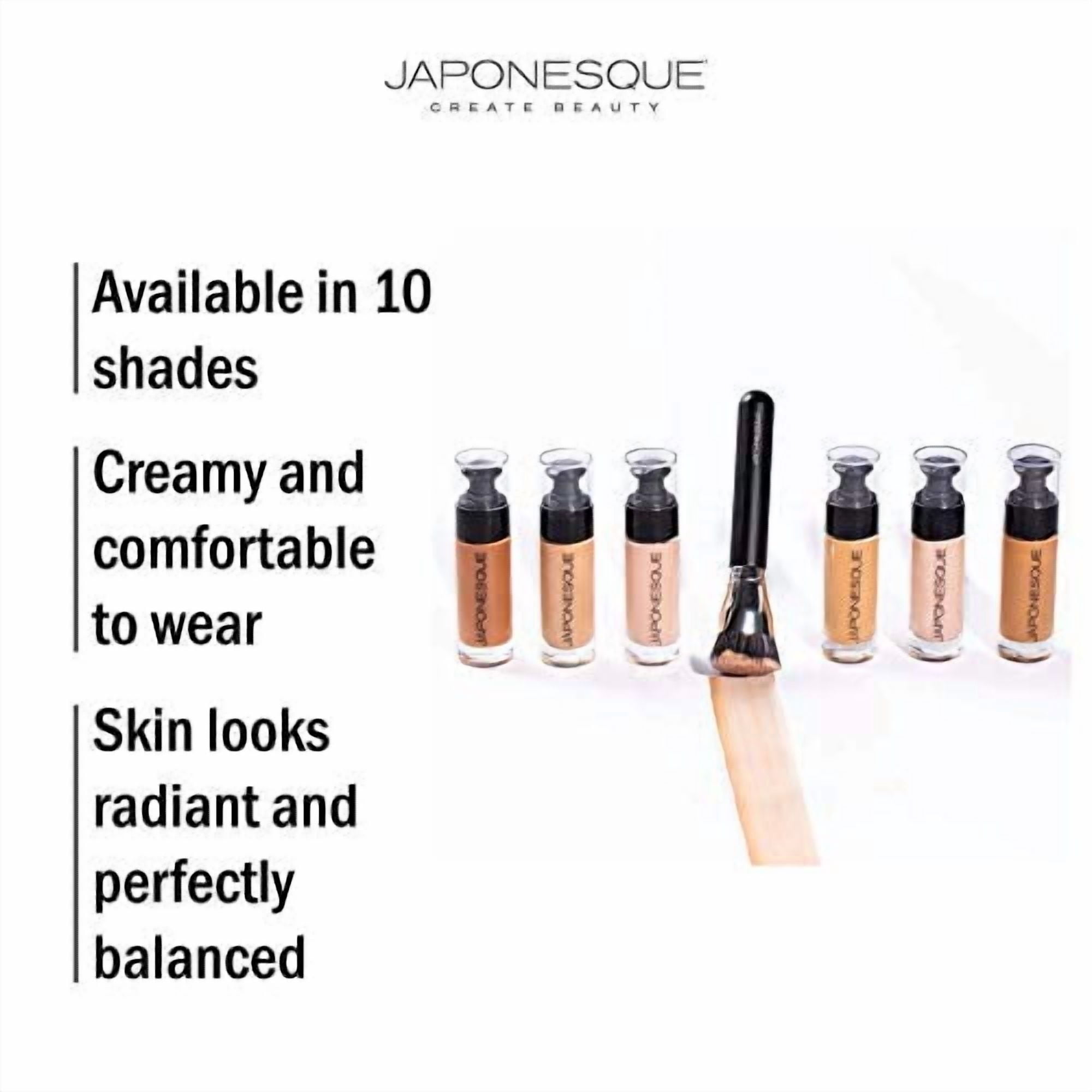 Japonesque Luminous Foundation Flawless Liquid Foundation, 03 .84